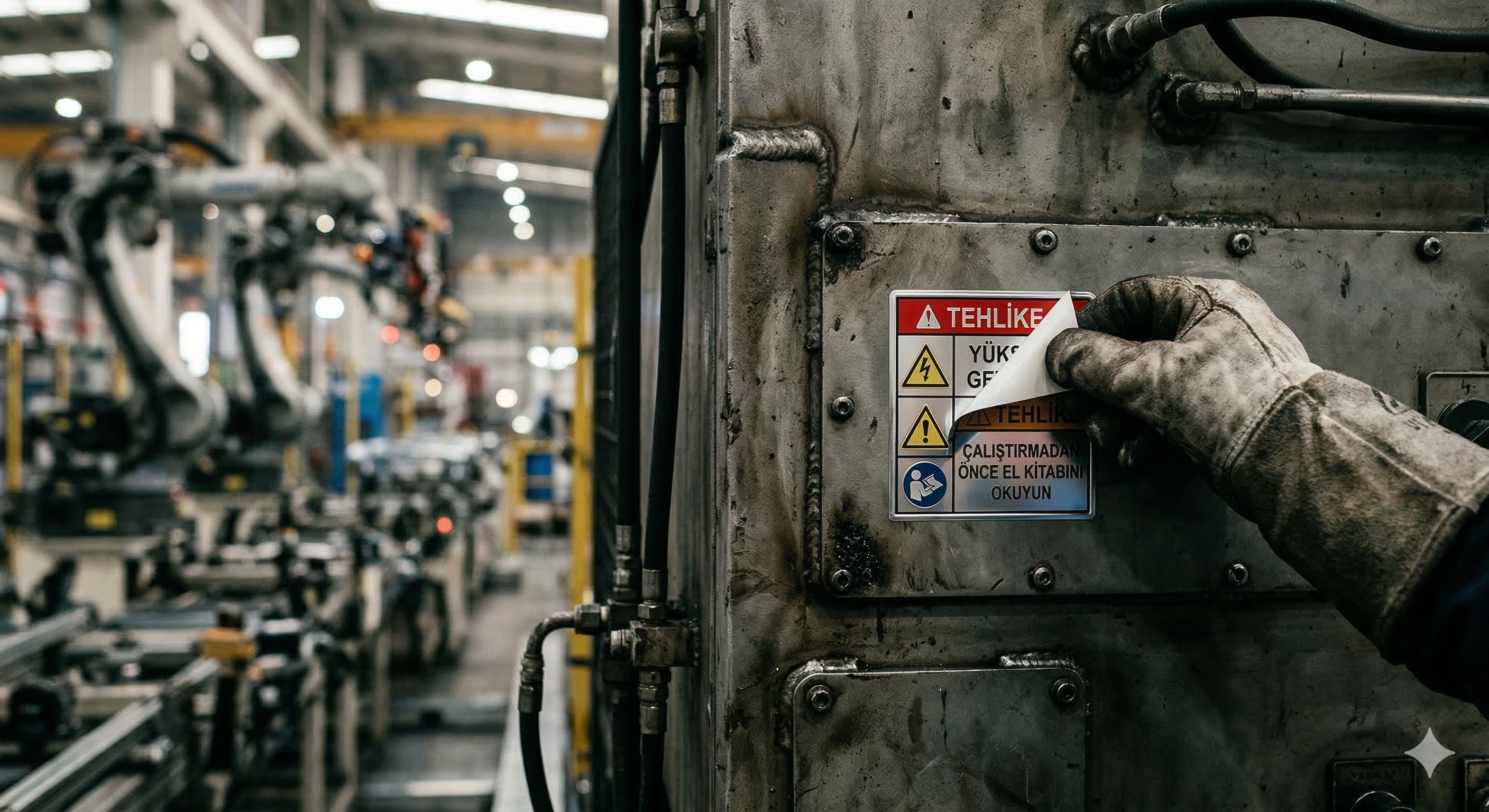 Gebze OSB'deki Fabrikalar İçin Kritik Matbaa İhtiyaçları: Dayanıklı Endüstriyel Etiketler ve İSG Çözümleri