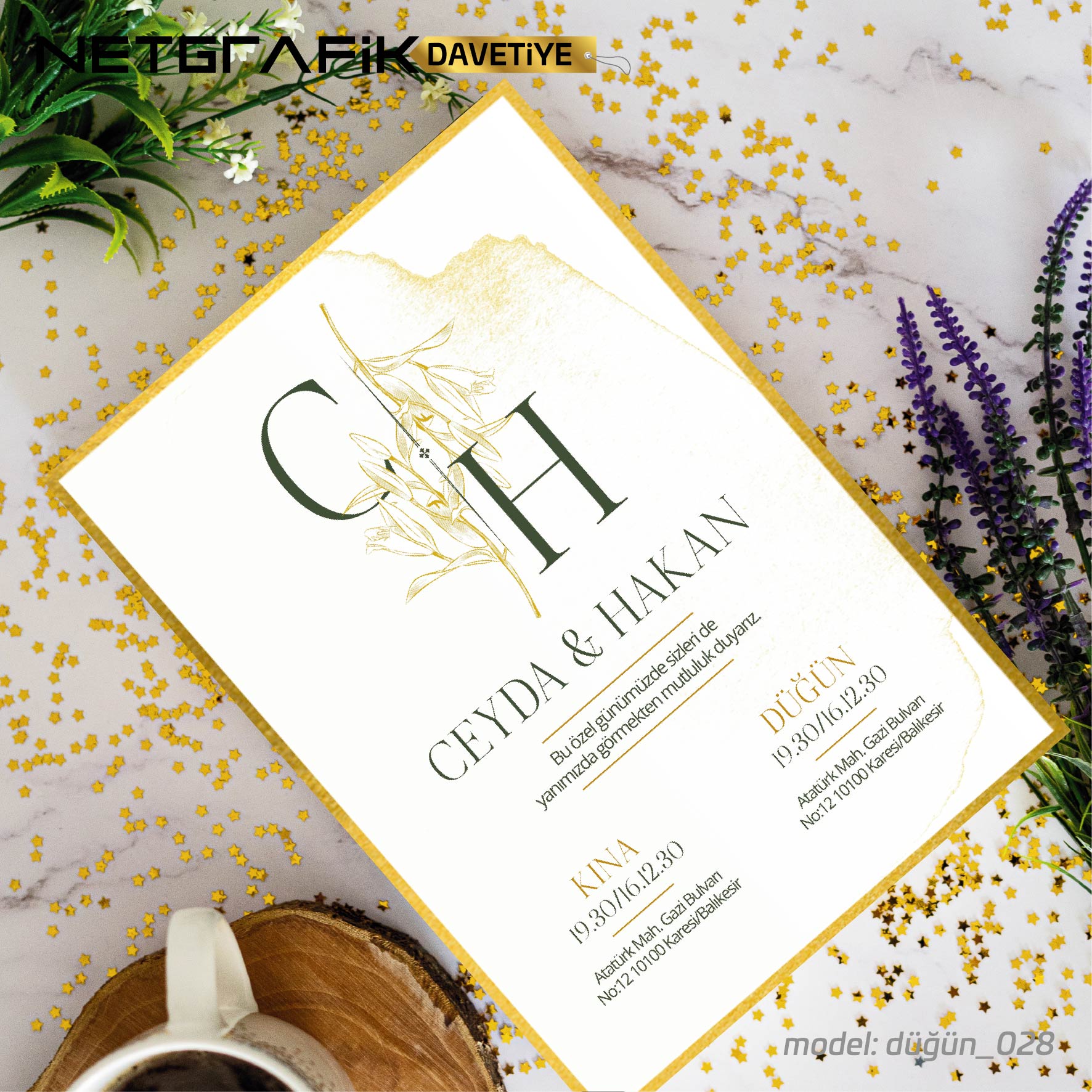 Doré / Düğün Davetiyesi